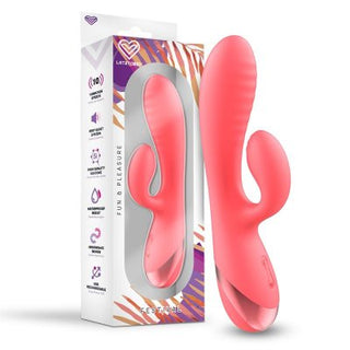 Utforska Almor Mjuk Rabbitvibrator i rosa, som erbjuder dubbel stimulering med en ergonomisk design, flera inställningar och en vattentät konstruktion, allt vackert förpackat.