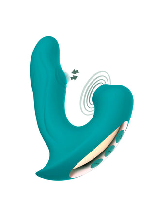 Vibrator med Trippelfunktion