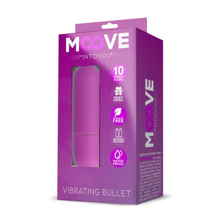 10 Speed Bulletvibrator i förpackning erbjuder 10 vibrationsfunktioner, är vattentät och inkluderar ett batteri.