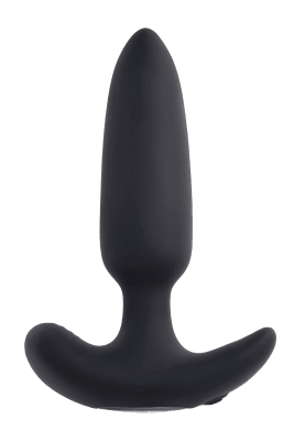 Vi presenterar Selopa Black Love Buttplug, en lyxig silikonplugg med en elegant design för personlig njutning. Dess böjda bas ger komfort och dess kroppssäker silikon garanterar säkerhet.