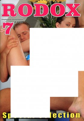 Bokomslaget visar titeln "Herrtidning Rodox 7", liknande en Rodox 7 Vuxentidning, med stora vita block som maskerar mycket av bilden, vilket väcker nyfikenhet om dess sensuella berättelser.