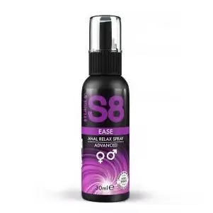 S8 Ease Anal Relax Spray – avslappnande spray för analsex, 30 ml
