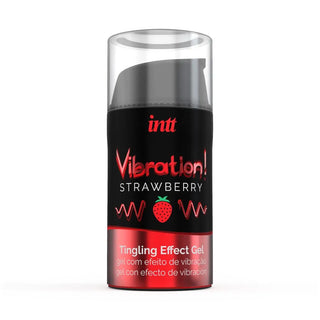 Intt Vibration Strawberry – stimulerande gel med jordgubbssmak