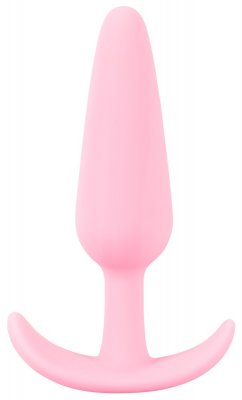 Cuties Mini Buttplug Rose är en rosa, kroppssäker silikon buttplug med en avsmalnande design och utsvängd bas för säker, tillfredsställande lek.
