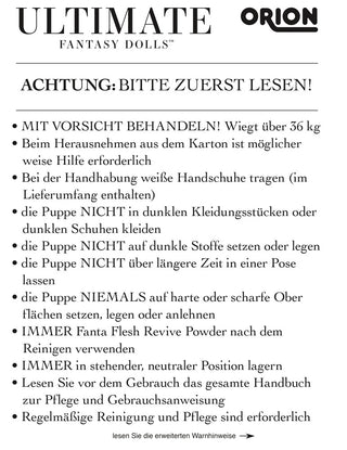 Ultimate Fantasy Mandy Sexdoll i verklighetstroget Fanta Flesh-material, visas i en realistisk hudton med detaljerad anatomisk design.