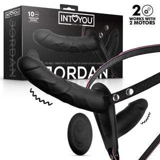 Jordan Dubbel Strap-On Vibrator
