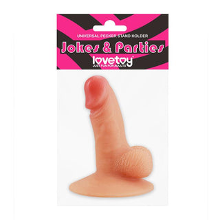 Detta paket innehåller Penis Mobilhållare, en nyhet som är perfekt för skämt och fester. Designad med en realistisk fallisk miniatyrfigur och tillverkad av premium kvalitativt silikon, det är en rolig twist på mobiltillbehör.