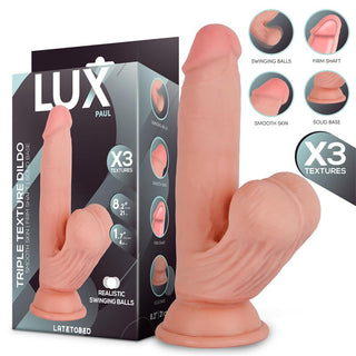 Dildo med Svängande Kulor 21 cm