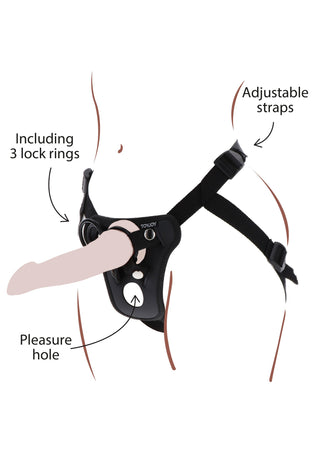 Get Real Strapon Pleasure Harness