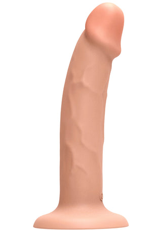 Get Real TOYJOY Vibrator 19 cm är en realistisk, köttfärgad dildo med verklighetstrogna ådror och en robust sugkoppsfot för handsfree-användning.