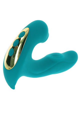 Vibrator med tredobbelt funktion