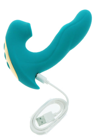 Vibrator med tredobbelt funktion