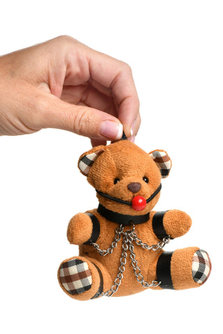 Gagged Bear Nyckelring