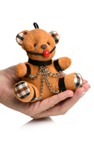 Gagged Bear Nyckelring