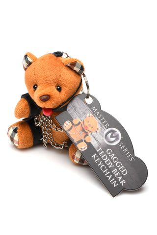 Gagged Bear Nyckelring