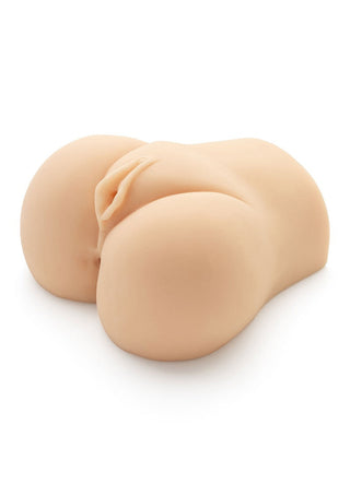 Bangers Wet Pussy Galore Vibrating tillverkas av högkvalitativt TPR-material och erbjuder en realistisk upplevelse mot en vit bakgrund.