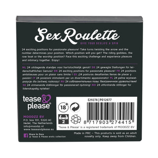 Kama Sutra Roulette Spel