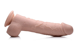 Sprøjtende dildo med vibration