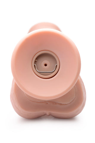 Sprøjtende dildo med vibration