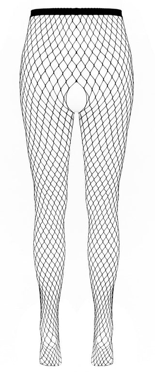 Crotchless Nätstrumpbyxor