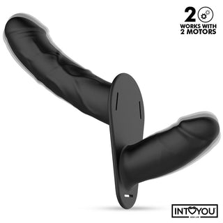 Jordan Dubbel Strap-On Vibrator