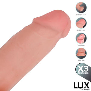Dildo med Svängande Kulor 21 cm