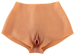 Upptäck det otroligt realistiska utseendet hos Realistiska Vaginapants, gjorda av premium flytande silikon. Den här bodyn replikerar en kvinnlig underkropp med fantastiska detaljer, vilket ger oöverträffad autenticitet för alla dina kreativa behov.
