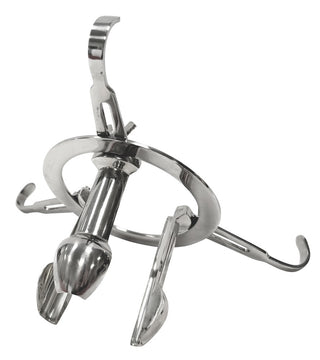 Anal Spreader Deluxe Stål är en korkskruv i metall med handtag och ett cirkulärt grepp, inspirerad av ett analspekulum, utformad för att enkelt öppna vinflaskor.