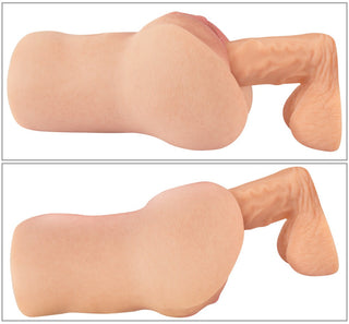 Realistixxx Real Stroker-masturbator, hudfärgat silikon, anatomiskt detaljerad utformning för en realistisk upplevelse.