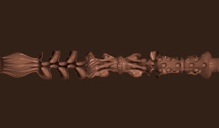Brown Fleshlight Nicole Kitt Purrrrrfection, med organiska och geometriska texturer, tillverkad av det verklighetstrogna Superskin-materialet.