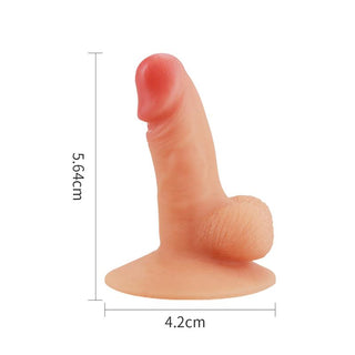 Penis Mobilhållare, gjord av premium kvalitativt silikon, har realistiska penisformade dimensioner på 5,64 cm gånger 4,2 cm.