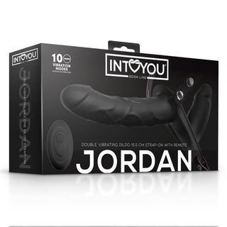 Jordan Dubbel Strap-On Vibrator
