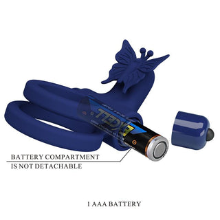 Vibrerande Penisring med Fjäril