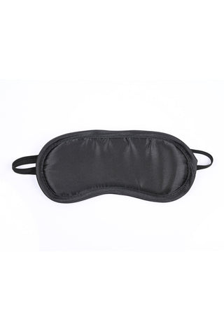 Shadow Tie & Tickle Bondagekit har en svart sömnmask med elastiska remmar - perfekt för sensorisk lek eller mjuk bondage, perfekt för BDSM nybörjare som vill ha mild utforskning.