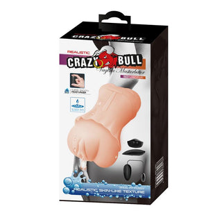 Crazy Bull Water Skin Masturbator har Water Skin-teknik och en 3D-vaginadesign för en verklighetstrogen, realistisk upplevelse.