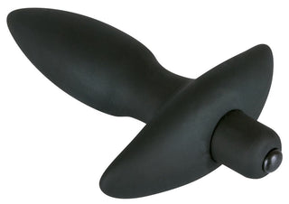 Black Velvets Ankarplugg är en elegant, svart plugg tillverkad av högkvalitativt silikon, med en avsmalnande design med bred bas.