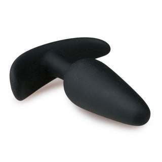 Easytoys Anchor Buttplug, tillverkad av hudvänlig silikon, har en svart, slät matt yta för diskretion. Dess avsmalnande ände och ankarformade design med ett T-format handtag ger optimal komfort och säkerhet.