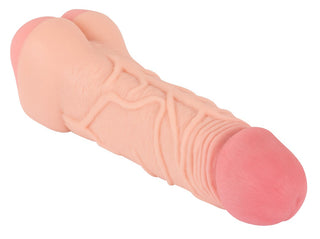 Penisförlängare / Vagina - 2 in 1 är en realistisk anatomisk modell med detaljerade vener och struktur, perfekt som ett pedagogiskt verktyg eller unik sexleksak.