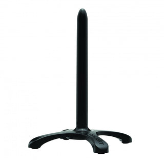 Fleshlight Sleeve Warmer har en hög vertikal stång och fyra elegant böjda ben, som kombinerar funktionalitet med en elegant svart design.