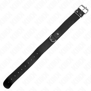 KINK Halsband med Koppel Svart
