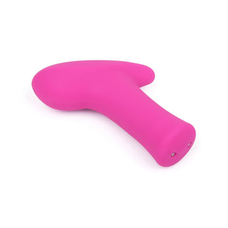 Prova den rosa, svampformade Lovense Ambi klitorisvibrator. Dess mjuka struktur och app-kontrollerade precision erbjuder njutning vid varje användning, allt mot en orörd vit bakgrund.