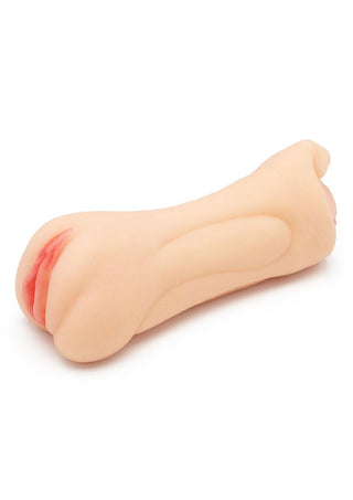 Bangers Dubbel Lösvagina är en silikonprodukt, anatomiskt formad i köttfärg med en röd öppning, som erbjuder en otroligt verklighetstrogen upplevelse.