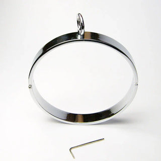Metall Halsring med Lås