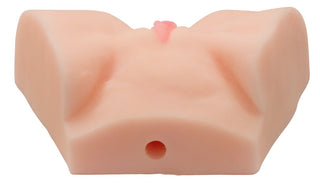 Realistisk Vagina - You2Toys - Oxana är en anatomisk modell gjord av CyberSkin, med ett centralt hål och en upphöjd rosa detalj på toppen, designad för att ge oöverträffad realism i textur och utseende.