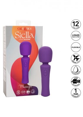 Upplev den lyxiga Stella Massager Lila, tillverkad av lila silikon och elegant förpackad. Den har USB-anslutning, flexibilitetsikoner, 1 års garanti och en ergonomisk design för oöverträffad avkoppling och njutning.