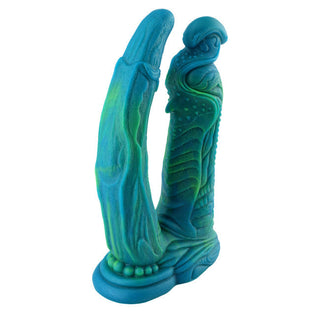 Grön Wildolo Dubbeldildo