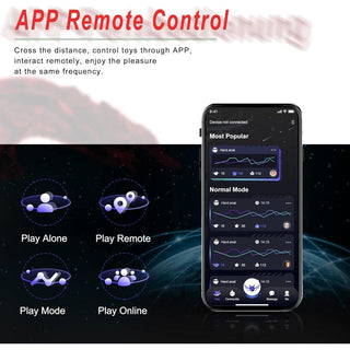 Utforska vår mobilapps eleganta design med ett sömlöst gränssnitt för fjärrkontrollalternativ som Play Alone, Play Remote, Play Mode och Play Online. Hantera din Wildolo Appstyrd Dildo 22 cm utan ansträngning med intuitiv navigering till hands.