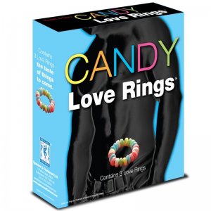 Paquete de 3 anillos Candy Love