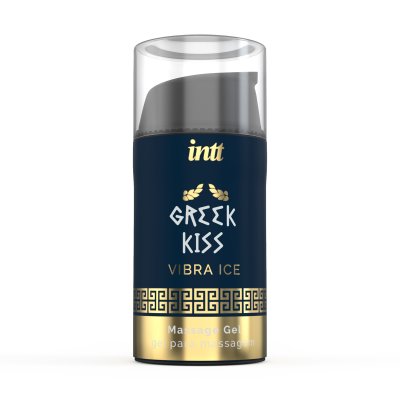 Intt - Greek Kiss - Lusthöjande olja - 15 ml - vibrerande & Kylande olja