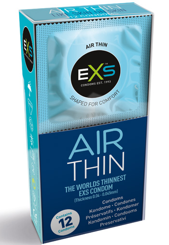 EXS - Air Thin 12 st - Kondomer